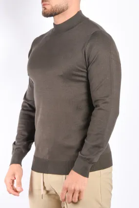 Basic Premium Turtle Neck - Deep Green