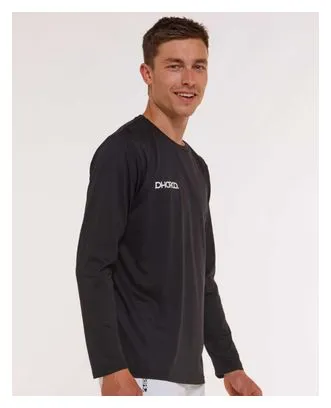 Dharco Technisch T-shirt Lange mouwen Zwart