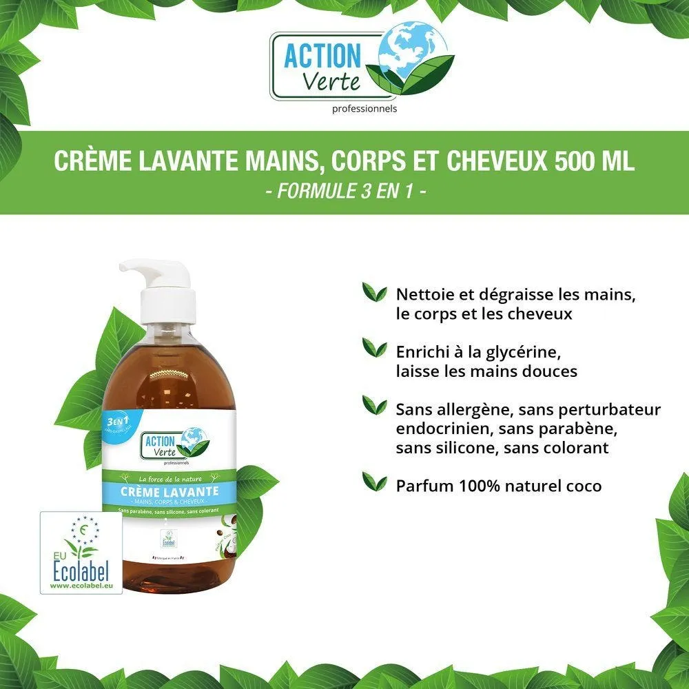Handzeep Green Action Crème 0,5L
