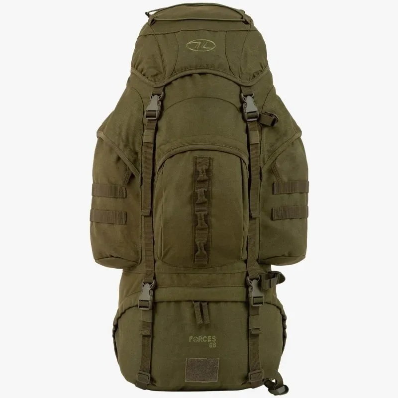 Highlander Forces Rucksack 66 ltr - Olive Green