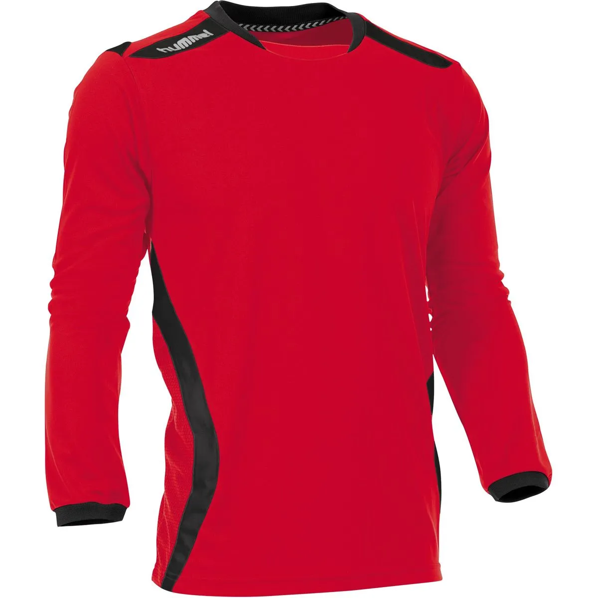 Hummel Club Voetbalshirt Lange Mouw Heren - Rood / Zwart