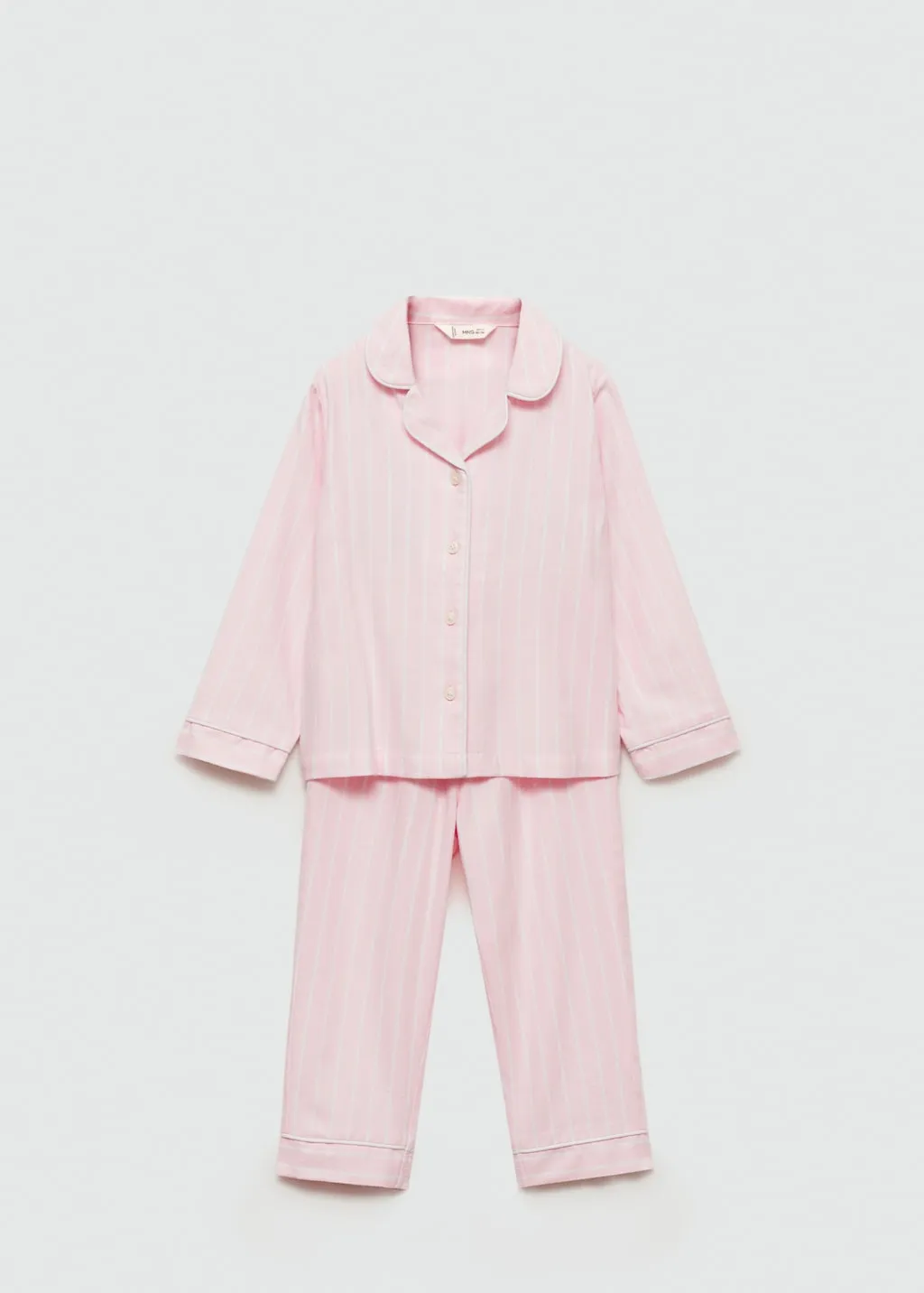 Lange gestreepte pyjama