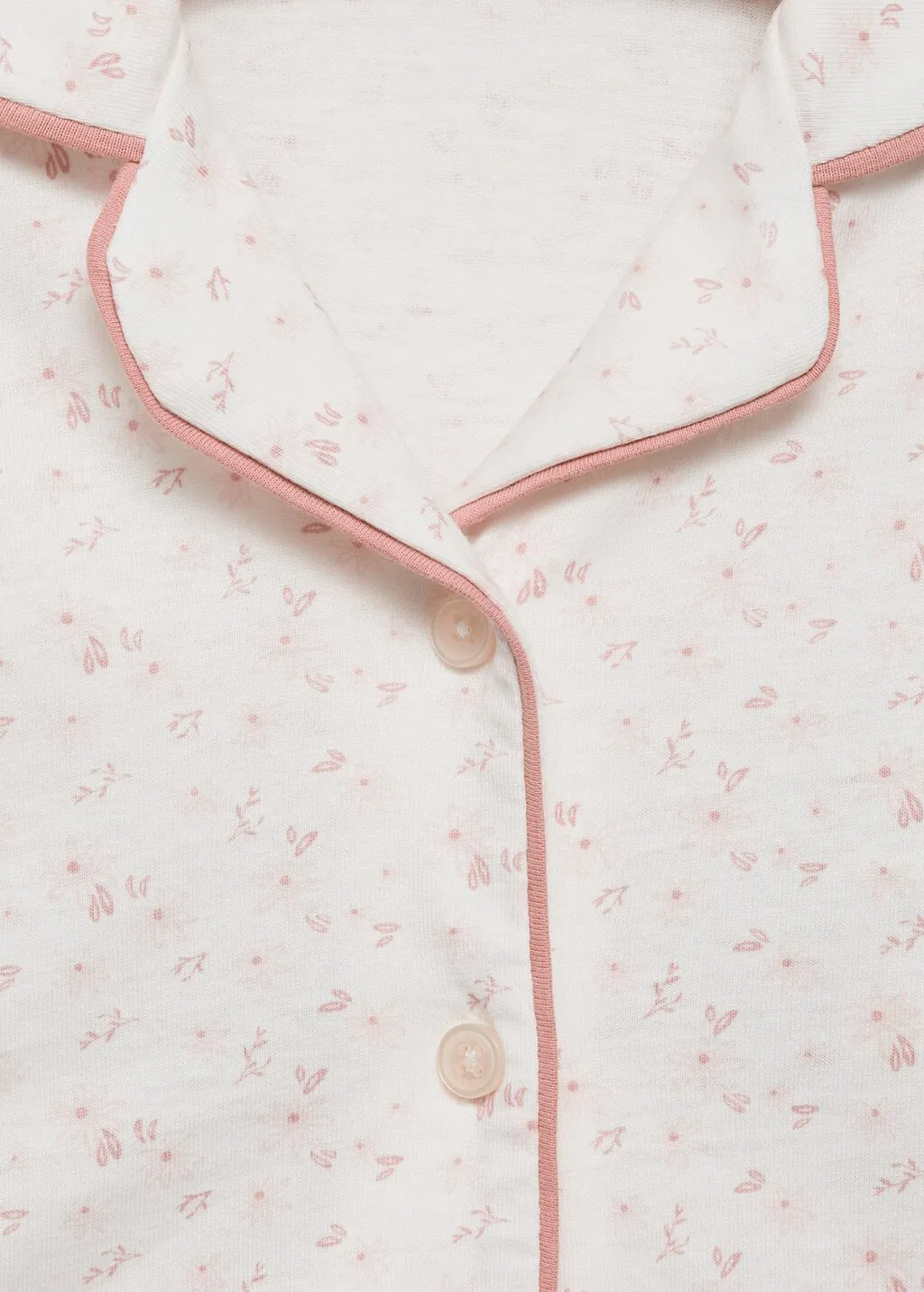 Lange katoenen pyjama met print