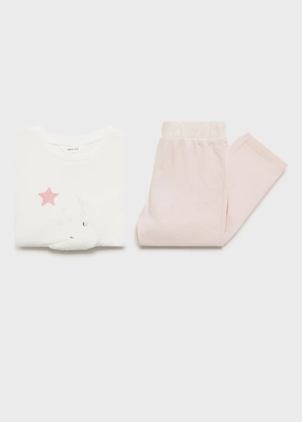 Lange pyjama met maan