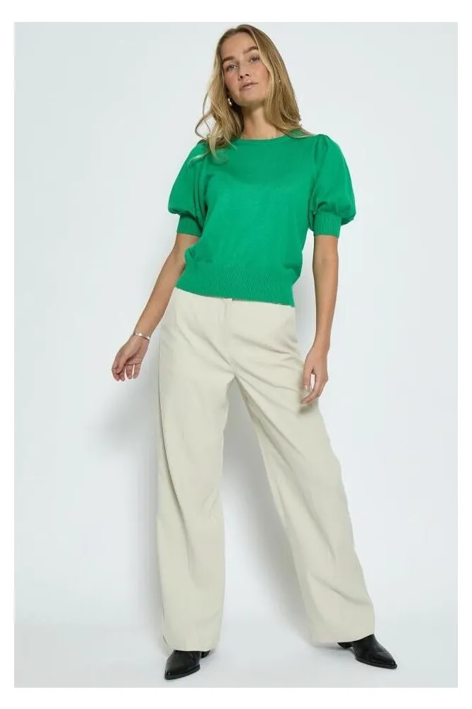 LIVA KNIT TEE MI3939 3384 GOLF GREEN