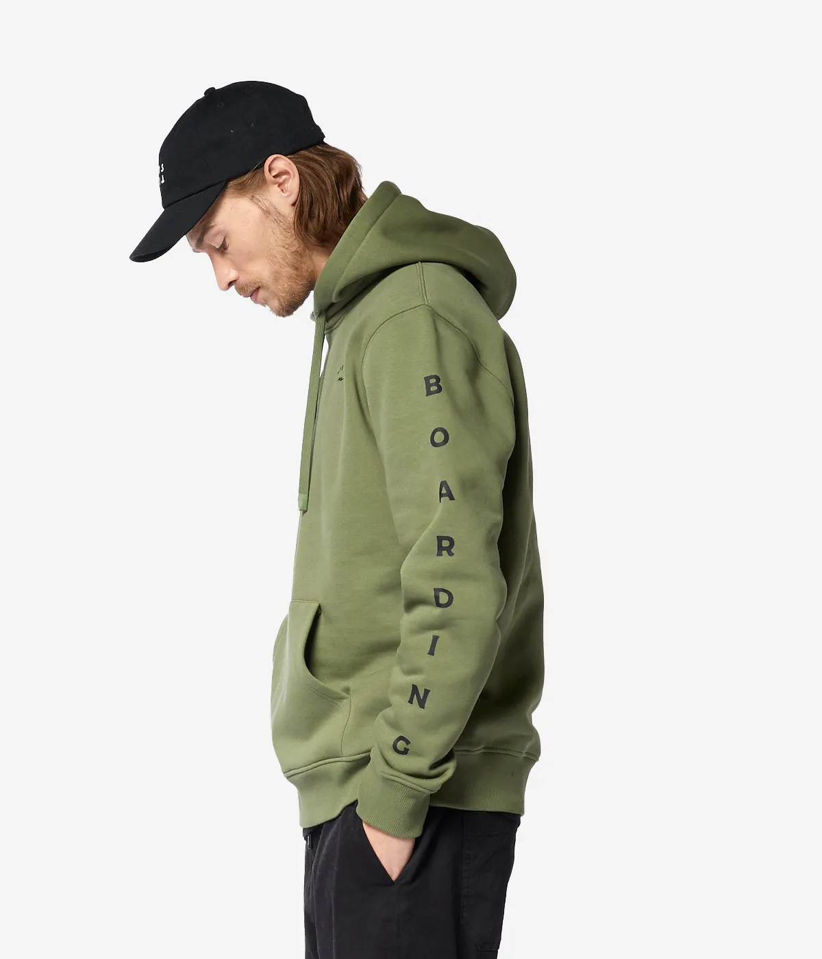 Mystic Bolt Hoodie Sweat | Olive green