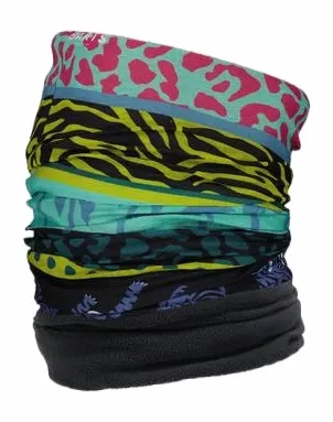 Nekwarmer Barts Multicol Polar Jungle Fever Green