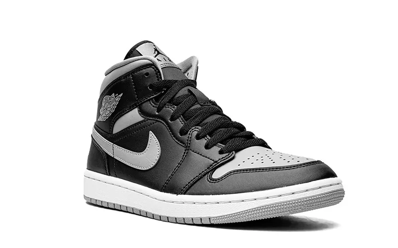 Nike Air Jordan 1 Mid Shadow Black-Grey