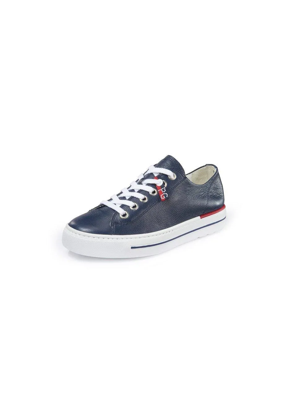 Paul Green Sneakers van superzacht kalfsnubuckleer