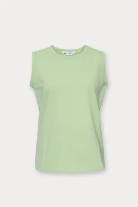 RIVS Lounge Shirt Sleeveless Aphrodite soft green