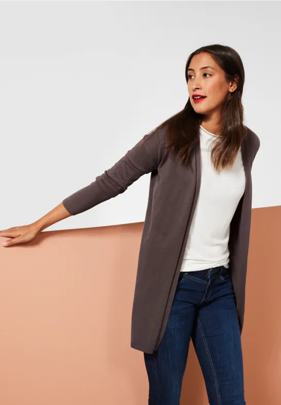 Street One Lange open cardigan