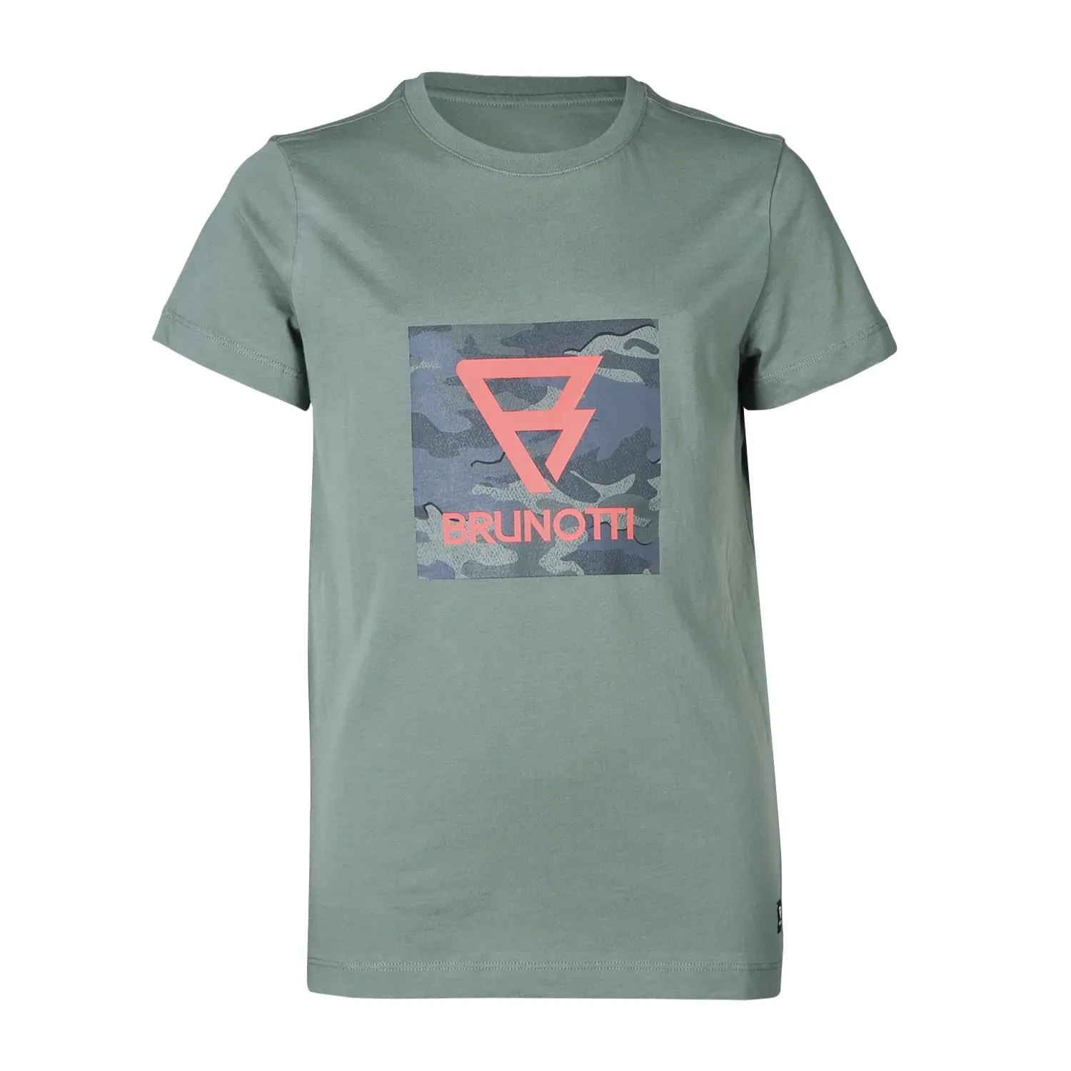 T-Shirt Brunotti Boys Tim Print Vintage Green