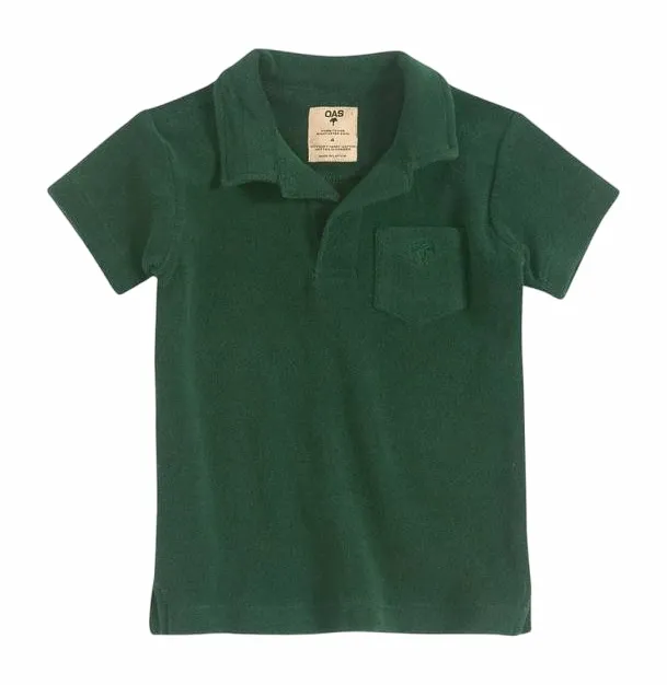 T-Shirt OAS Kids Terry Green