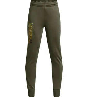 Under Armour Joggingbroek - Fleece Grafisch - Marine OD Green