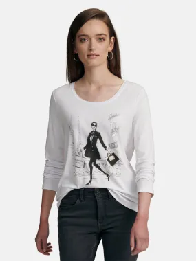 Uta Raasch Shirt met lange mouwen