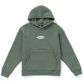 Volcom Kids Workard Hooded Sweater Fir Green